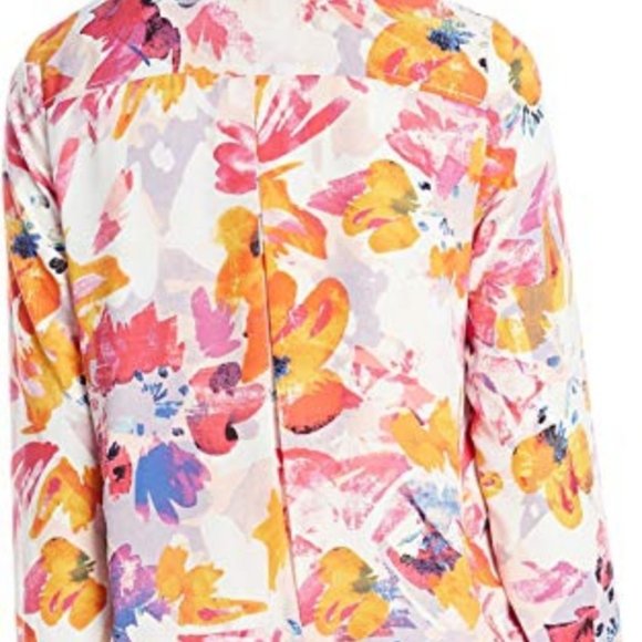 NYDJ Floral Bomber  Jacket - Picture 4 of 4